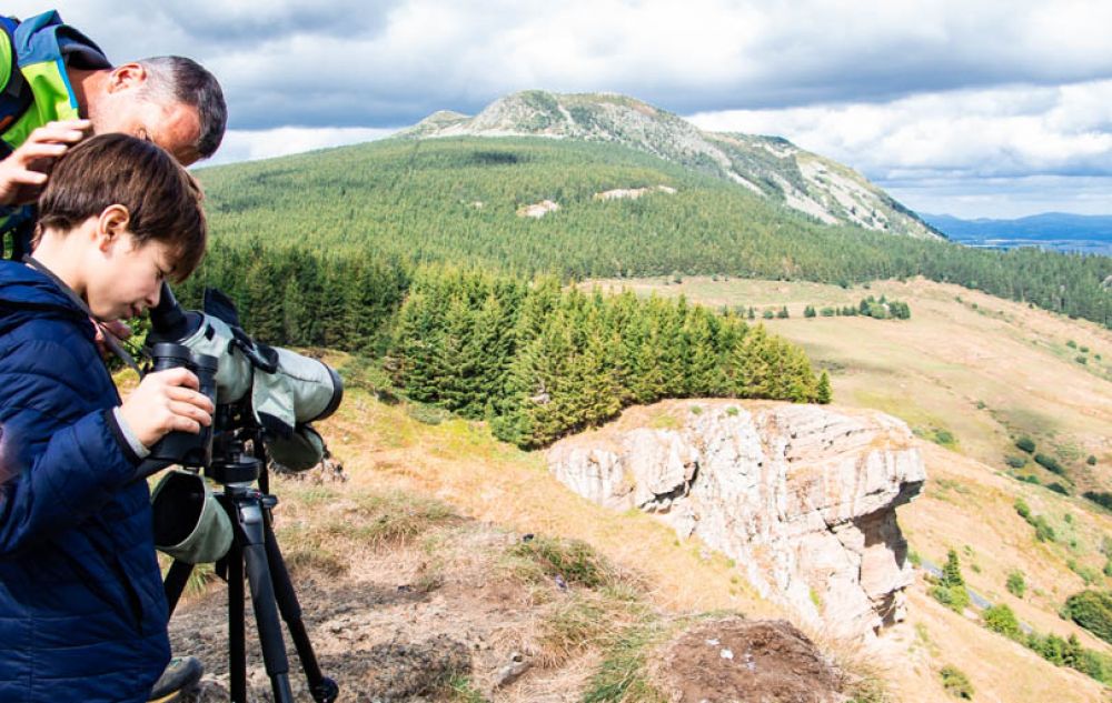 rando sur le mont Mezenc en Auvergne